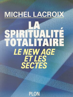cover image of La spiritualité totalitaire